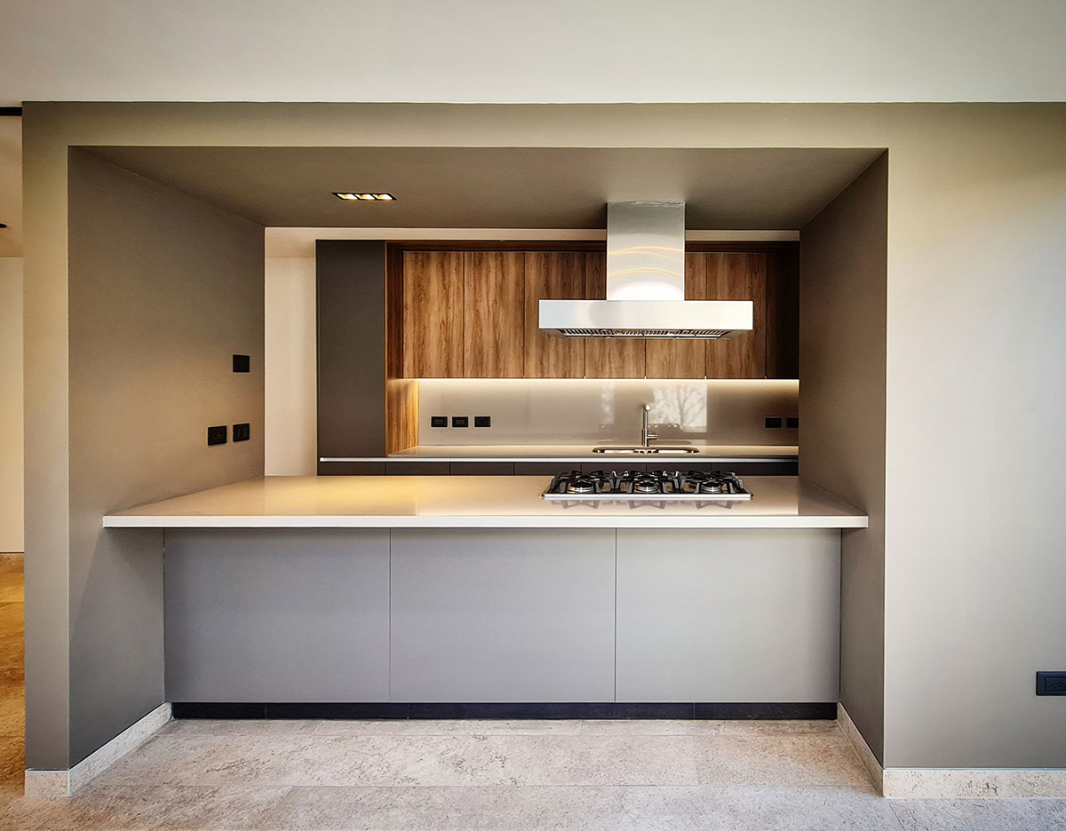 cocina con back splash